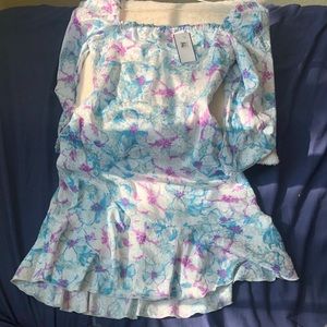 Cottage Core Women’s Rahi Teal Floral Stila Dress